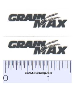 Decal 1/64 Grain Max Set of 2