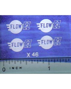Decal 1/64 Flow EZ Logo