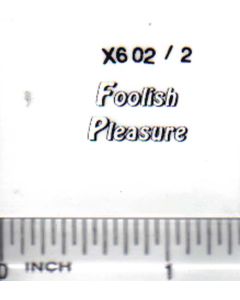 Decal 1/64 Foolish Pleasure