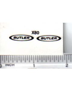 Decal Butler 3/4in.