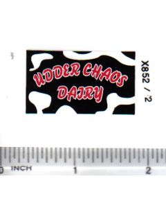 Decal 1/16 Udder Chaos Dairy
