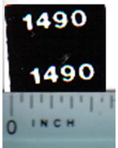 Decal 1/32 Case 1490 Model Numbers