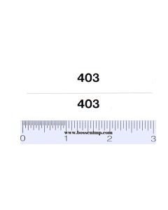 Decal 1/16 IH 403 Model Numbers (Pair)
