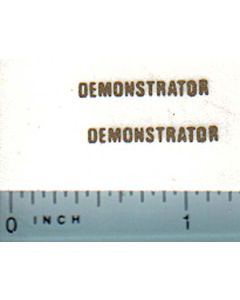 Decal 1/16 Demonstrator (gold)