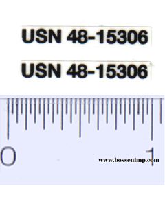 Decal USN 48-15306