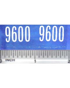 Decal 1/12 Ford 9600 Model numbers