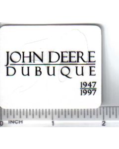 Decal 1/16 John Deere Dubuque 50th