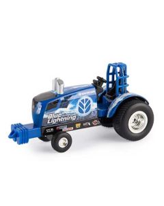 1/64 New Holland Blue Lighting Puller Tractor