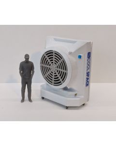 1/64 Grain Bin Fan Kit 3D printed