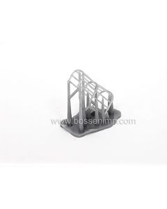 1/64 Grain Bin Ladder Cage Taper 3D Printed