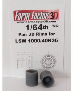 1/64 Rim 1000/40R-36 pair JD 3D printed