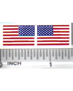 Decal 1/16 American Flag