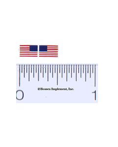 Decal 1/64 American Flag