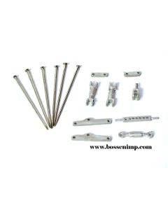 1/64 3 Point Hitch Kit Moveable small wo/Drill Bit