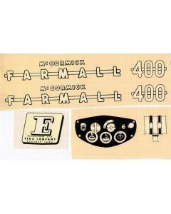 Decal Farmall 400 Pedal Tractor Decal set