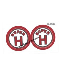 Decal Farmall Super H Model numbers for pedal tractors