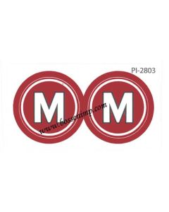 Decal Farmall M Model numbers for pedal tractors