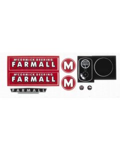 Decal Farmall M Pedal Tractor Decal set