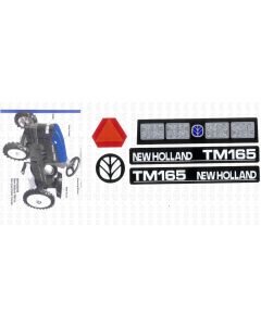 Decal New Holland TM-165 Pedal Tractor
