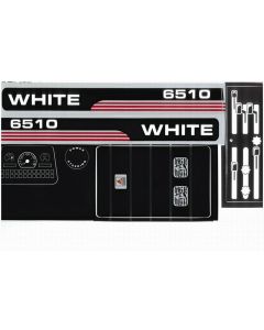 Decal AGCO-White 6510 Pedal Tractor