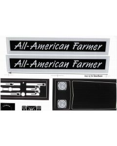 Decal All American Farmer Pedal Tractor Decal set