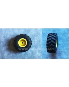 1/64 Tire & rim 750/65-38 pair